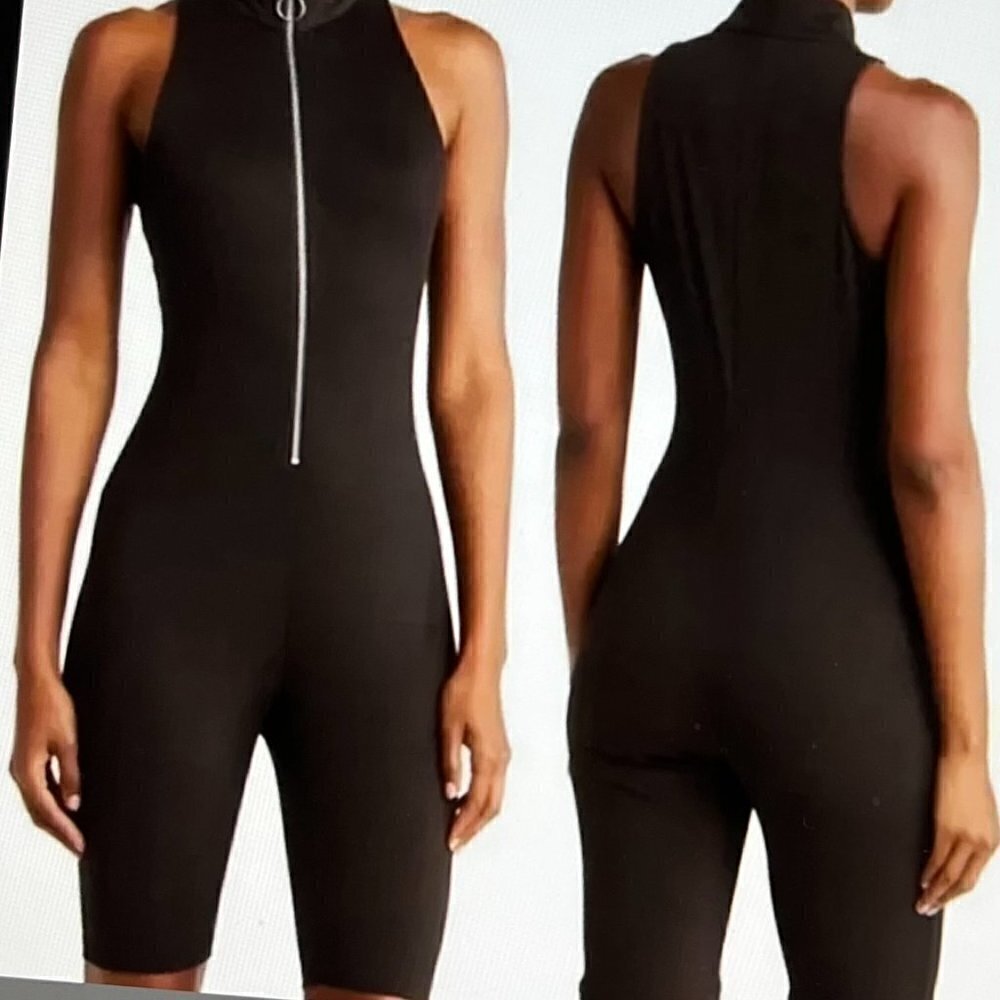 NICHOLAS Zip Front Romper Size M - Picture 7 of 10